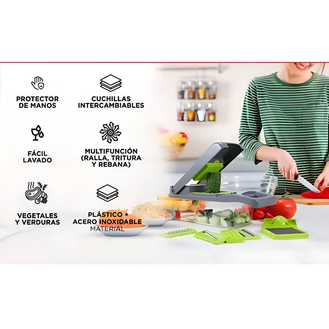 COCINAPRO+ CORTADOR DE VERDURAS 14 EN 1